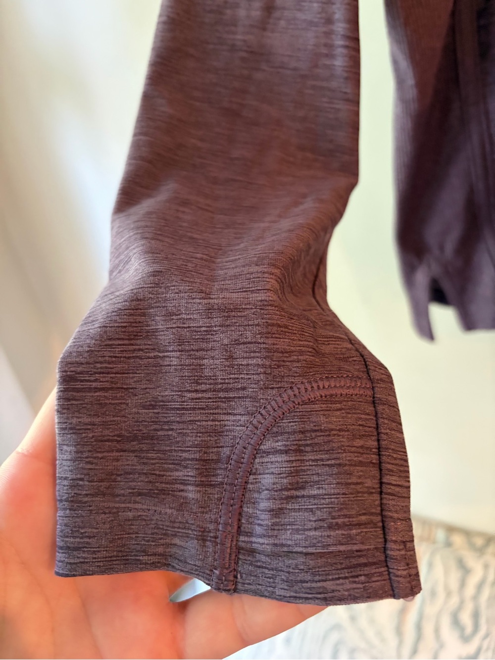 Athleta Girl Purple Long Sleeve NWT - Picture 5 of 6